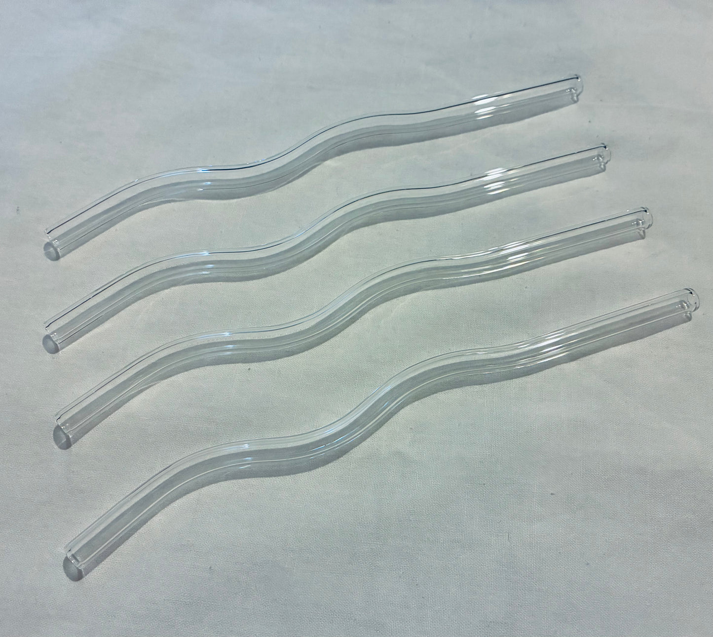 Glass Wave straws