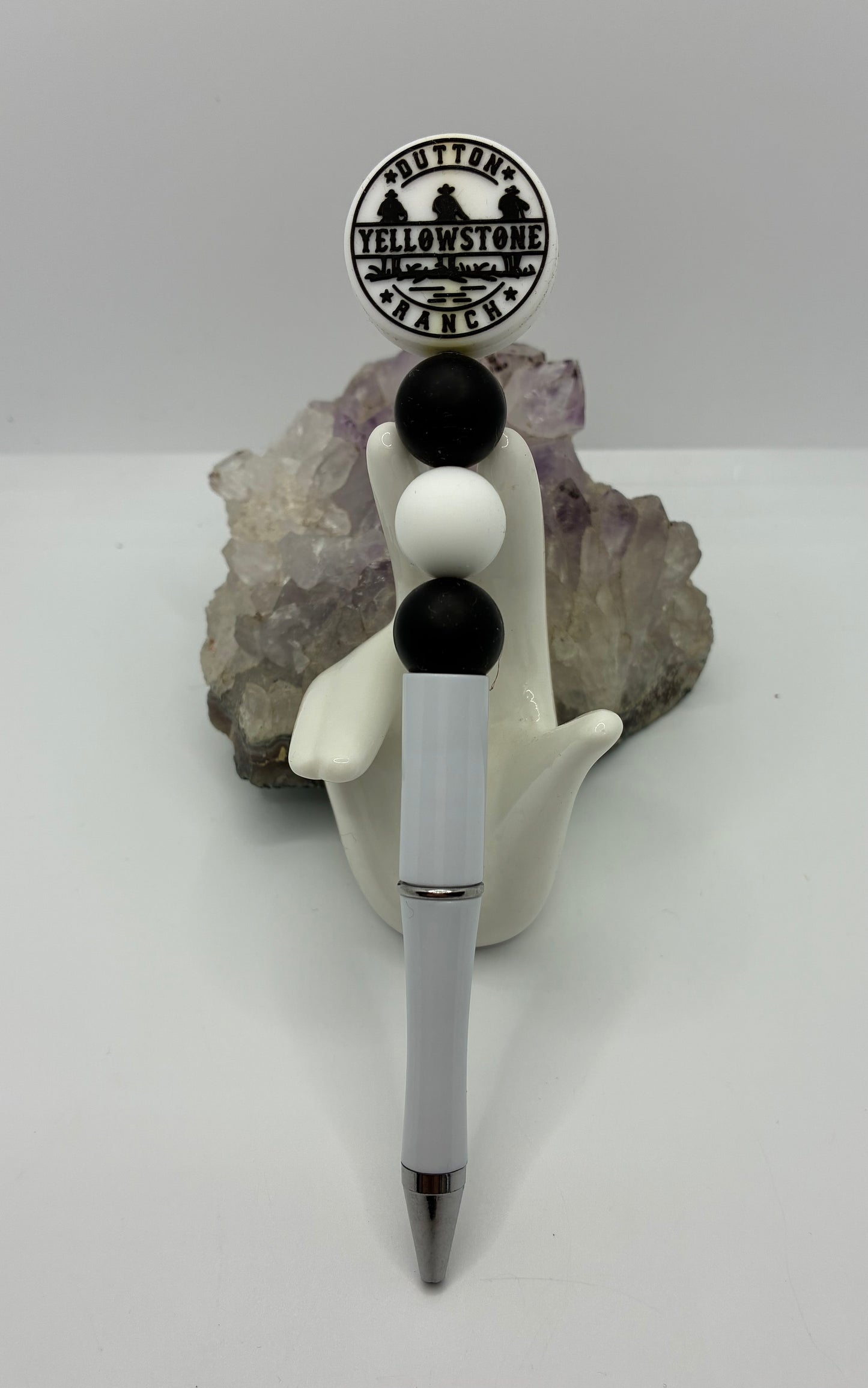Beaded Yellowstone pen