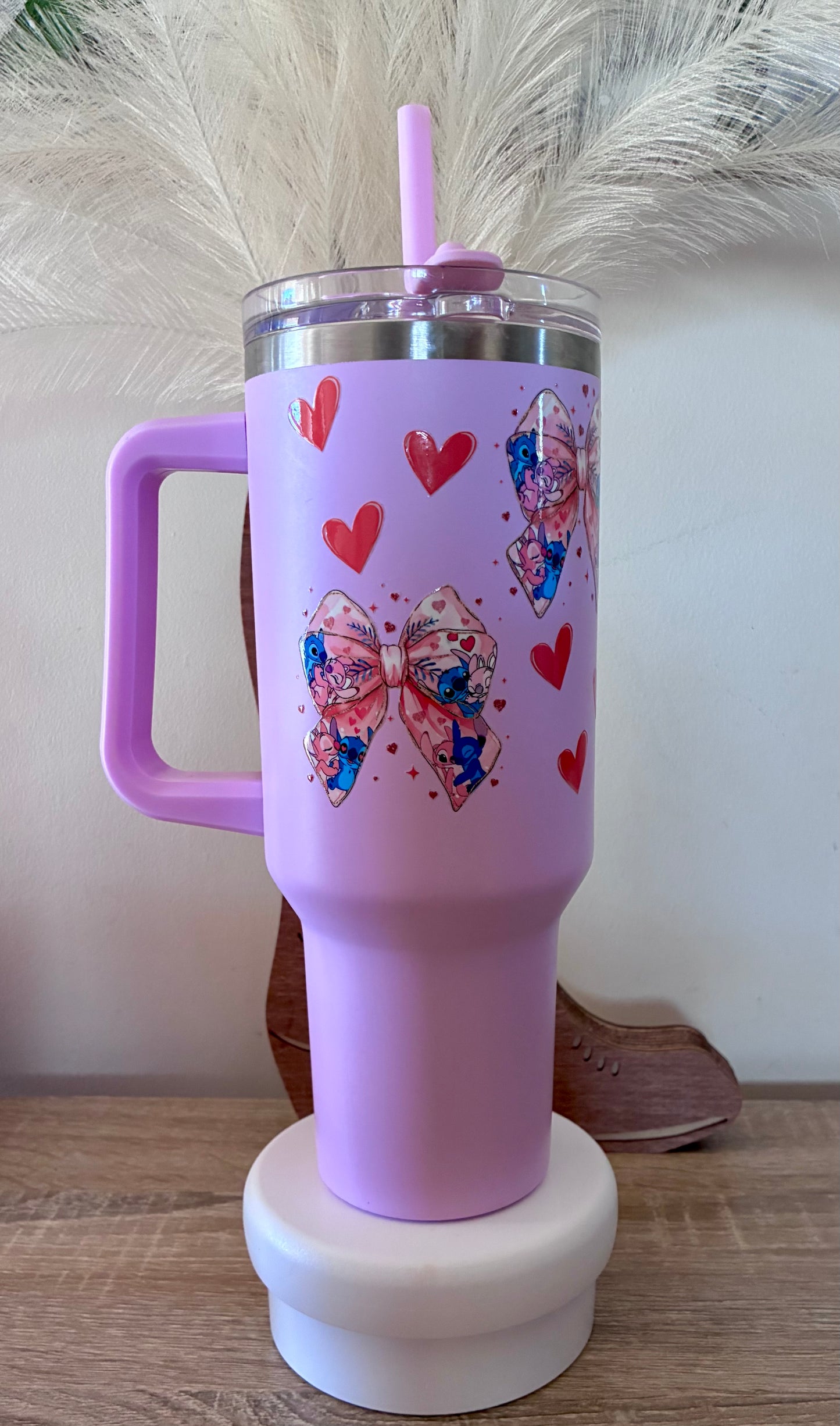 Stitch travel mug