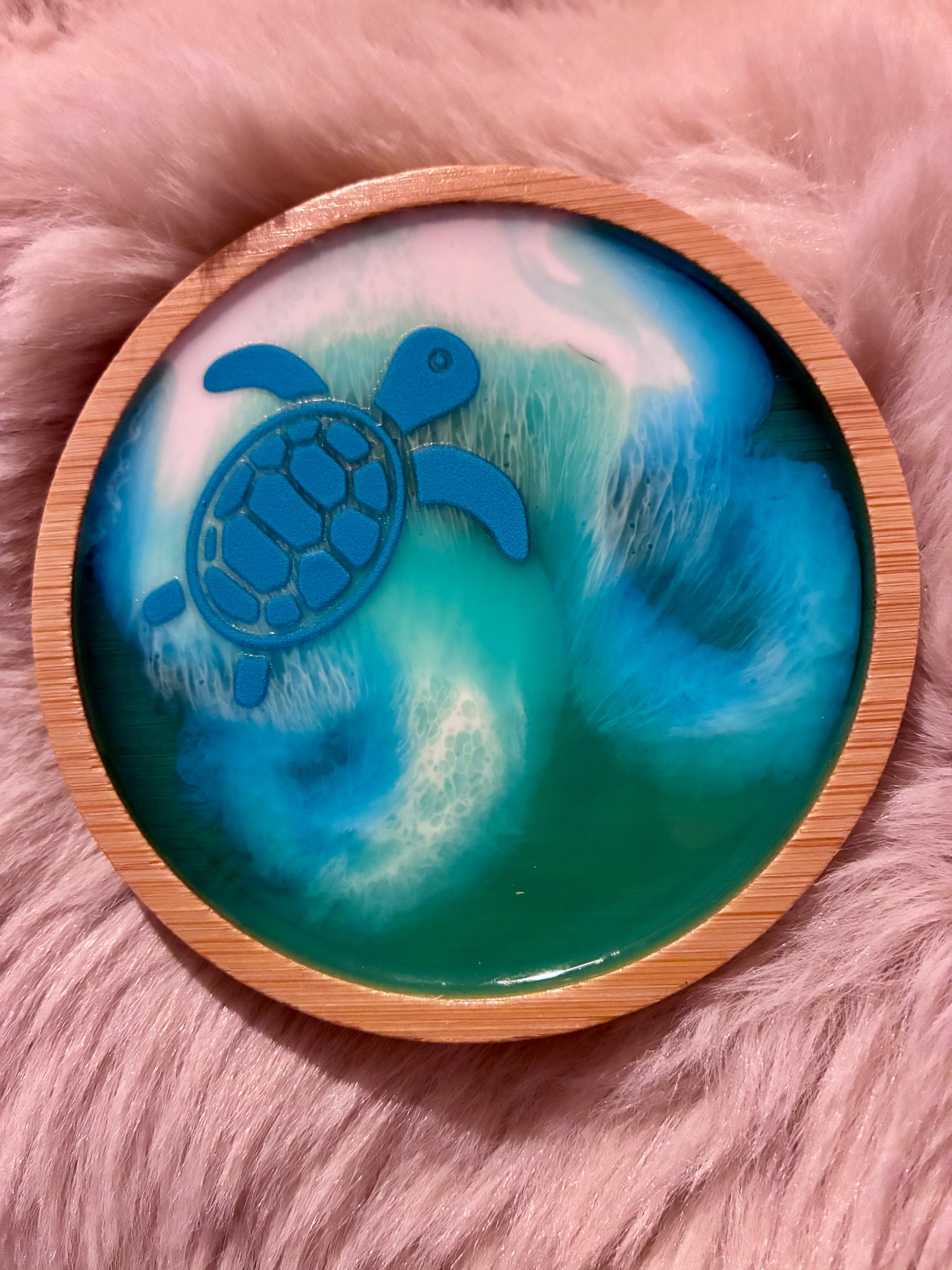 Round Turtle #1 coaster
