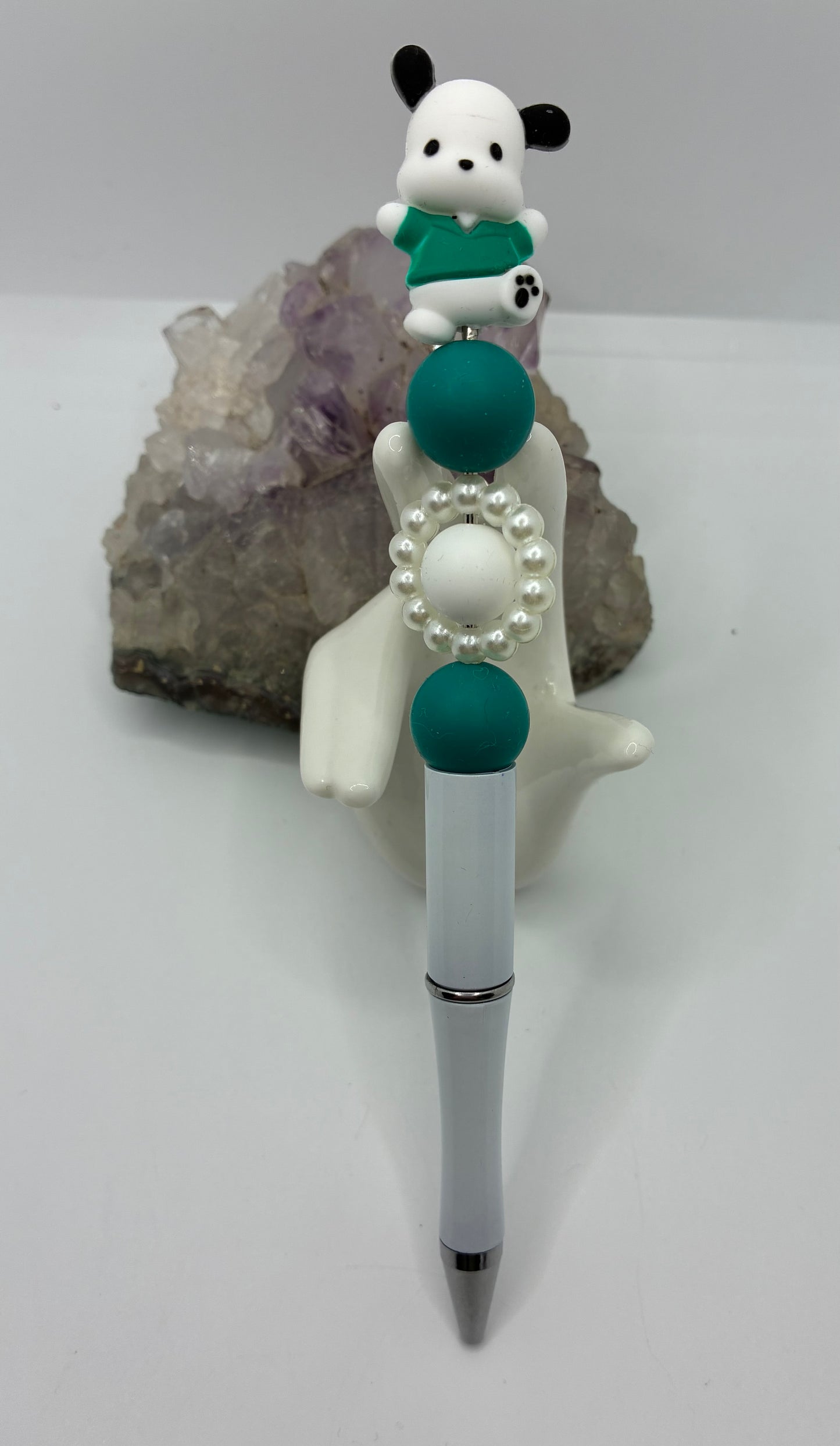 Beaded Hello kitty & friends pen #1