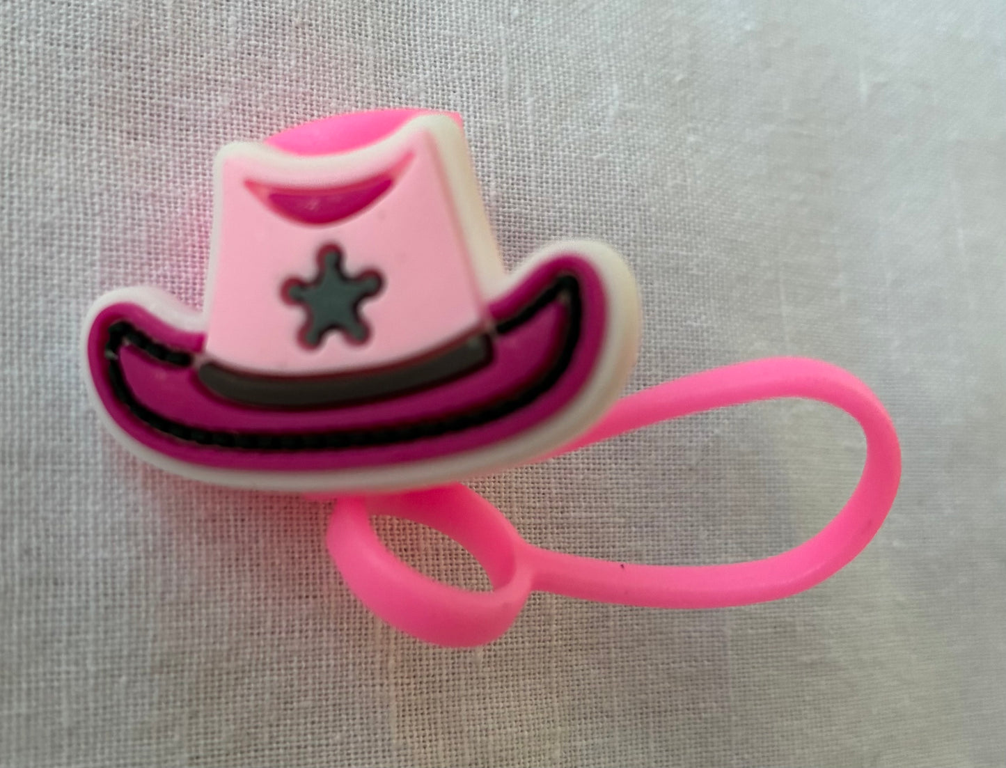 Cowgirl hat straw topper #3