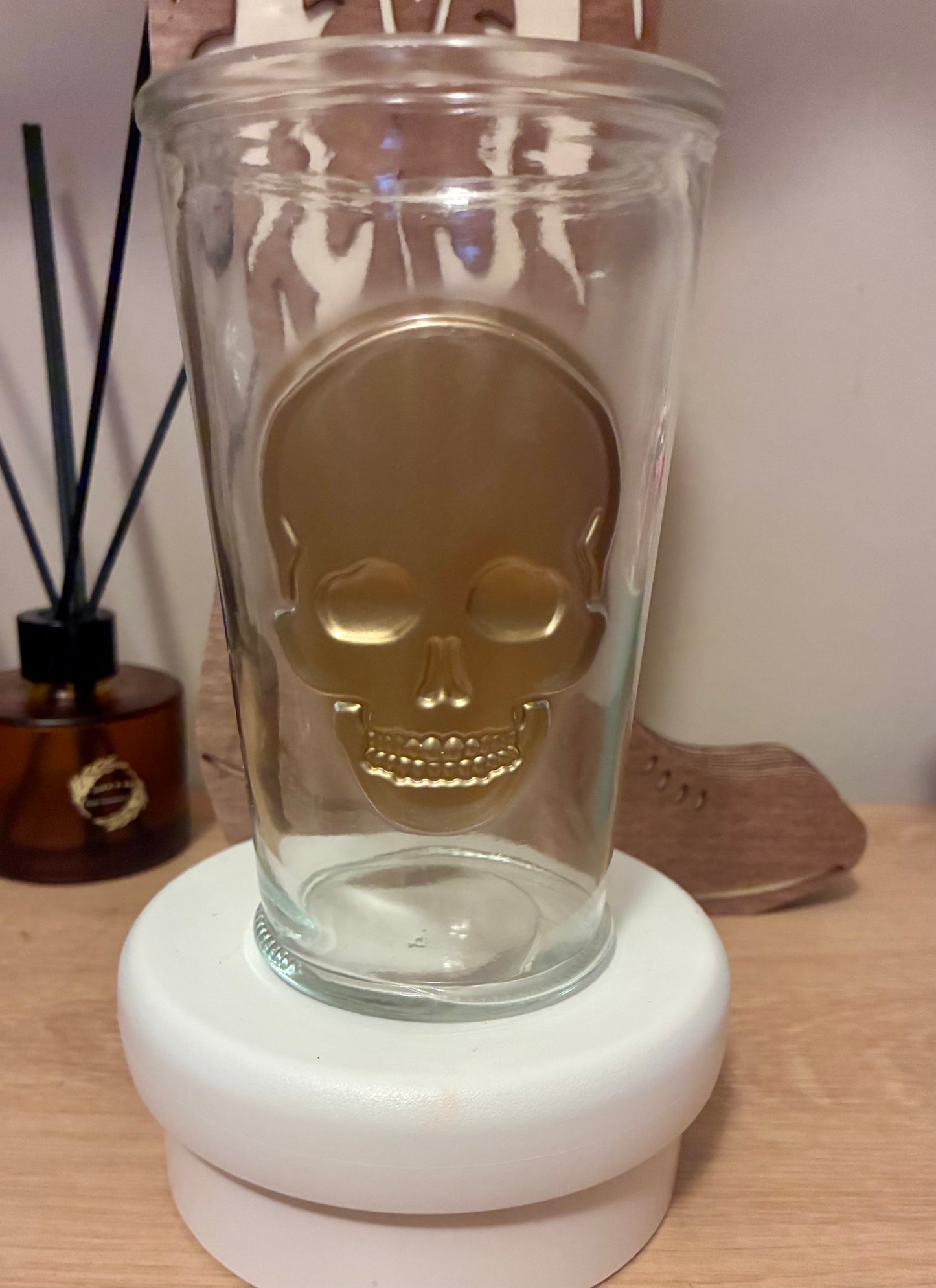 Skull glass cup #3