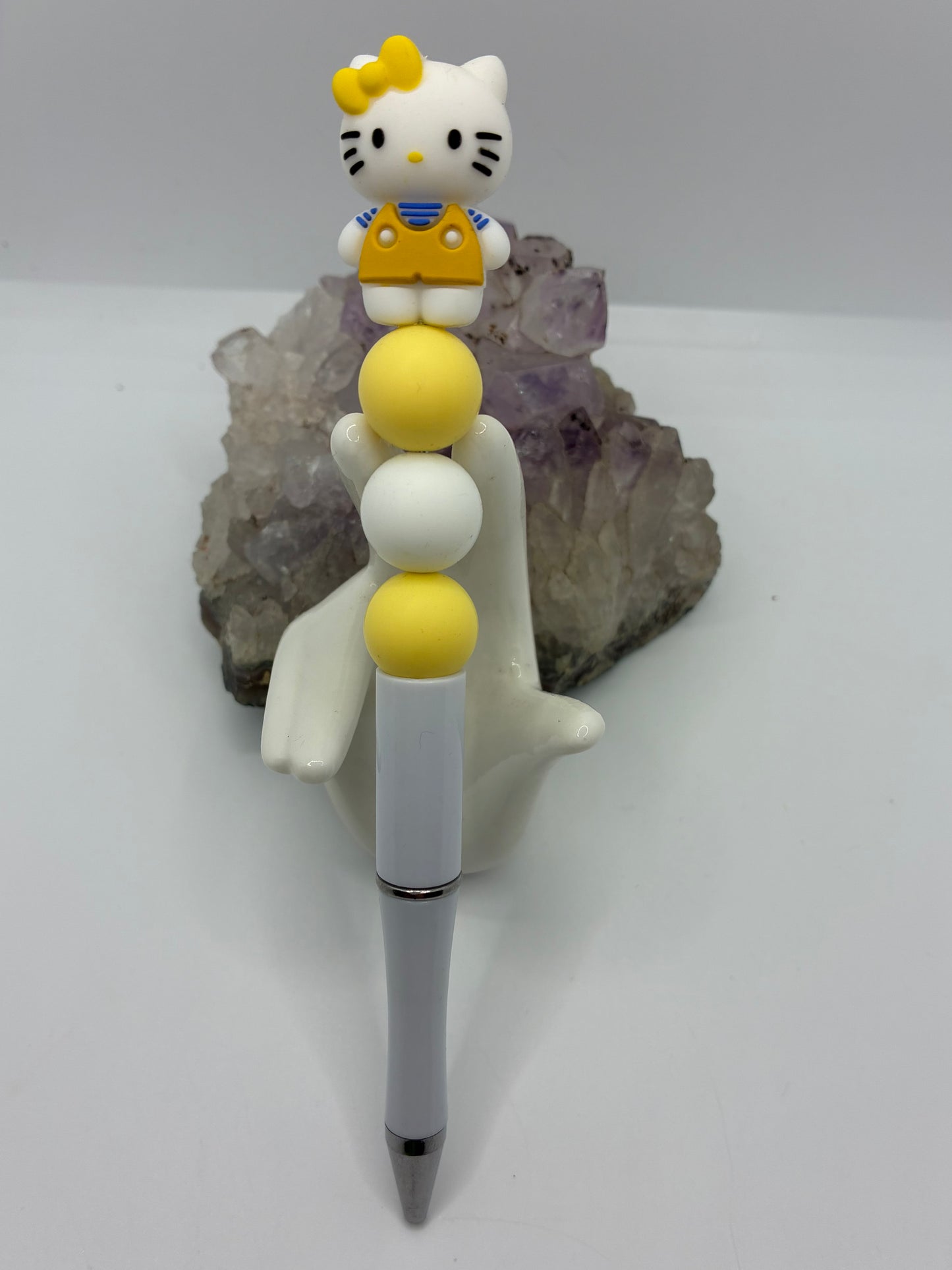 Beaded hello kitty pen #5