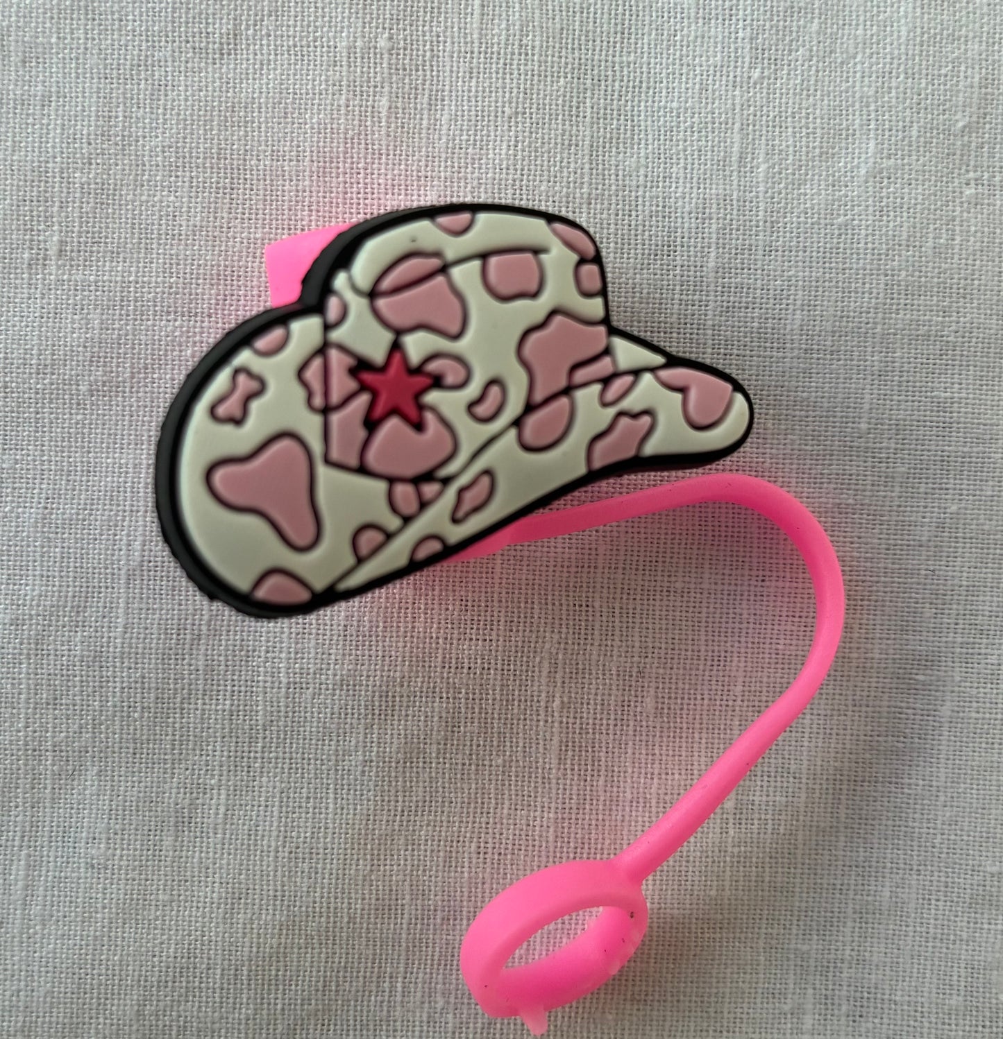 Cowgirl hat straw topper #1