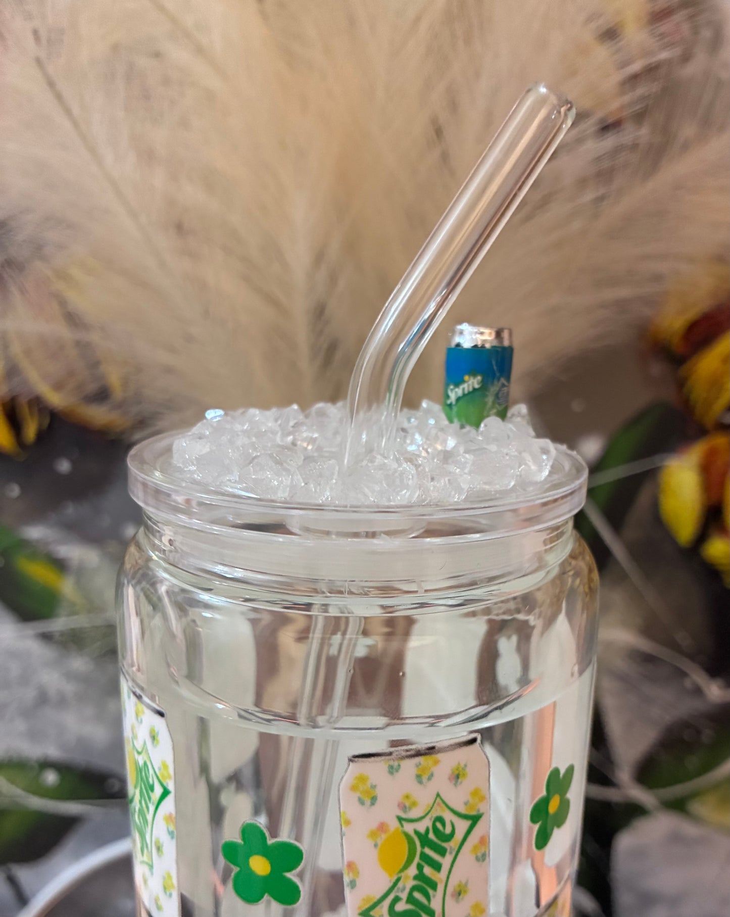 Sprite snowglobe tumbler
