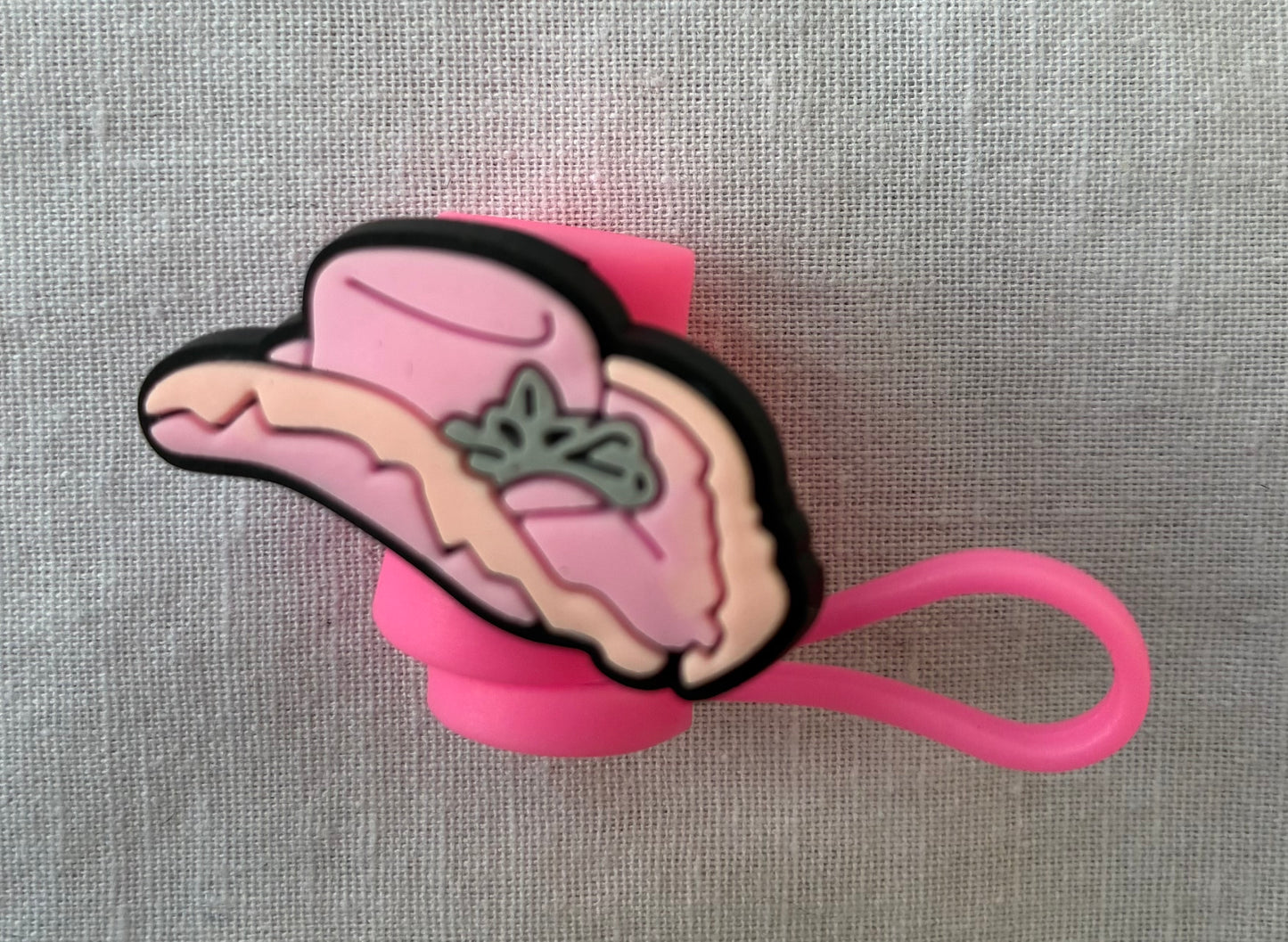 Cowgirl hat straw topper #2