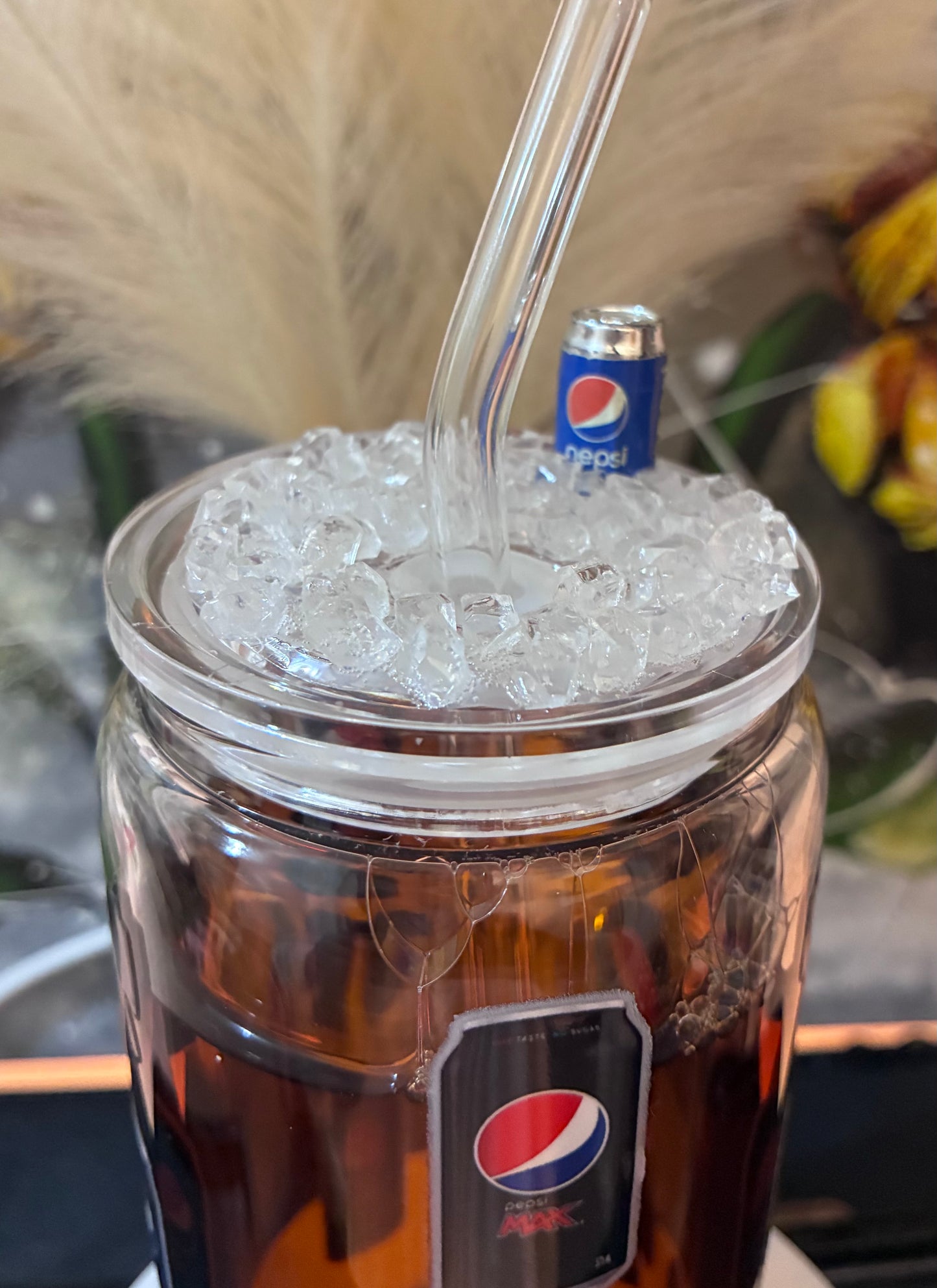Pepsi snowglobe tumbler