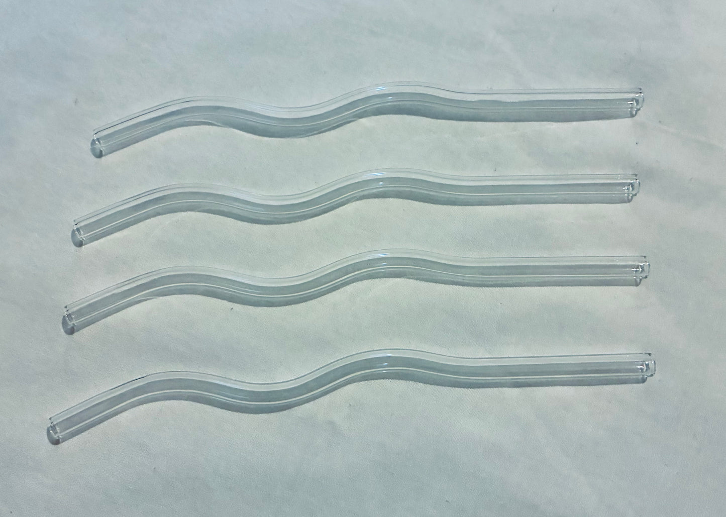 Glass Wave straws