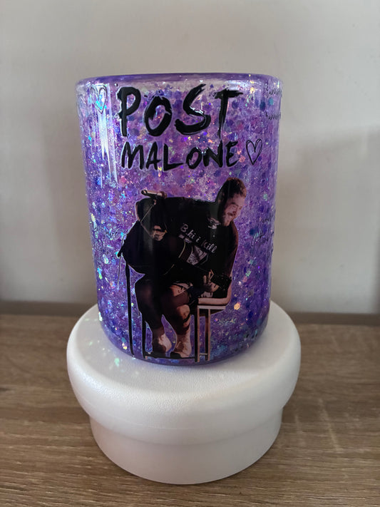 Post Malone snowglobe mug