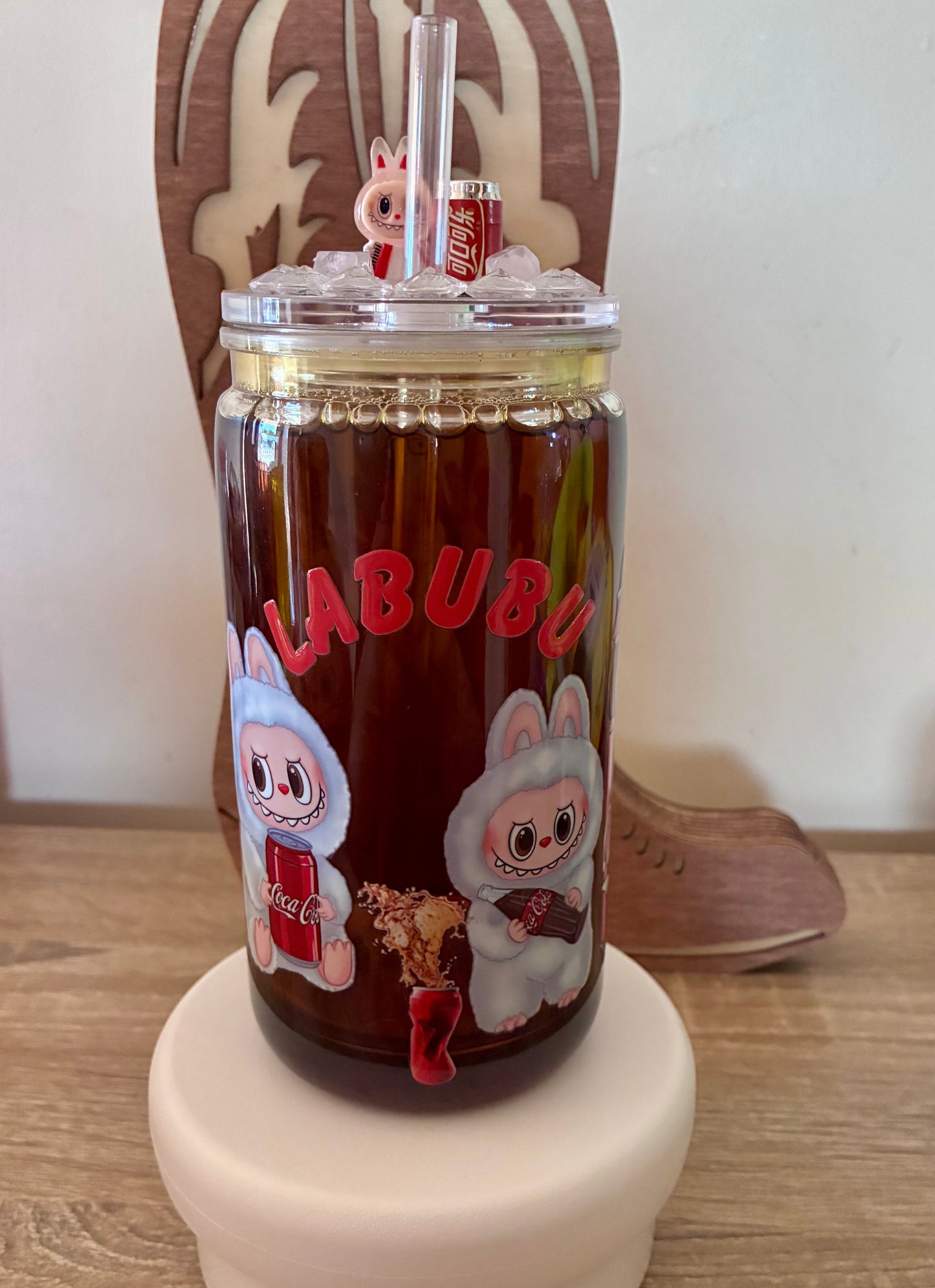 Labubu snowglobe