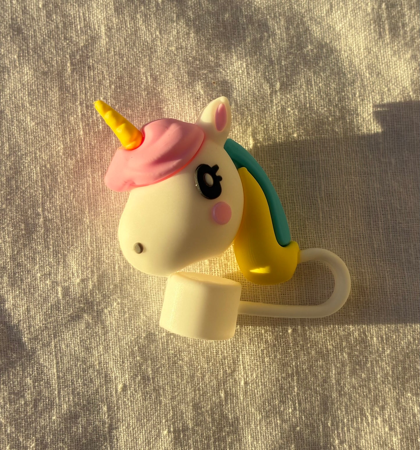 Unicorn straw topper #2