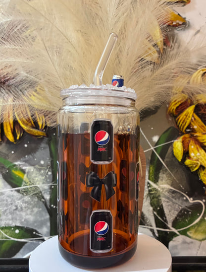 Pepsi snowglobe tumbler