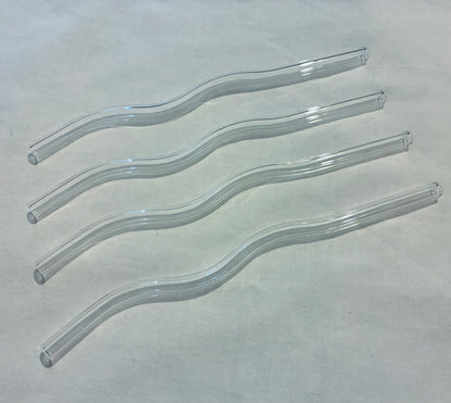 Glass Wave straws