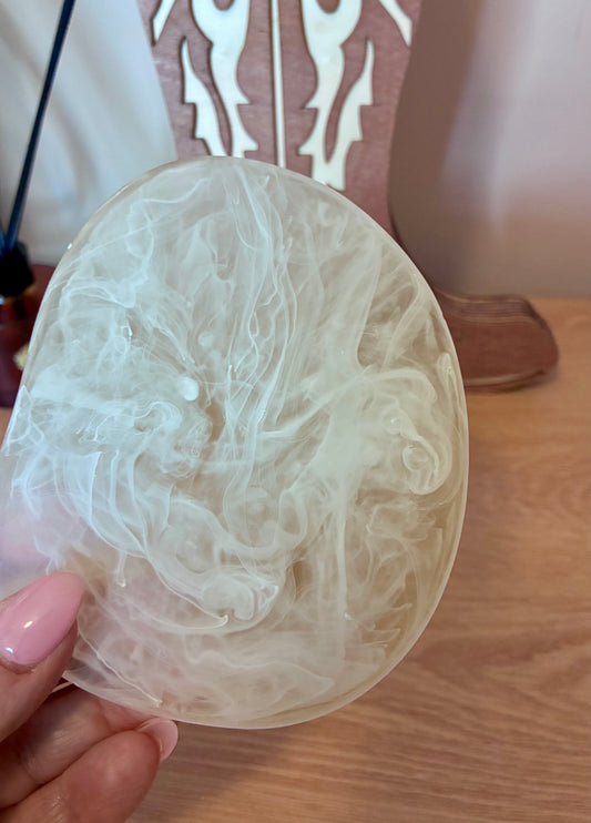 Resin coasters