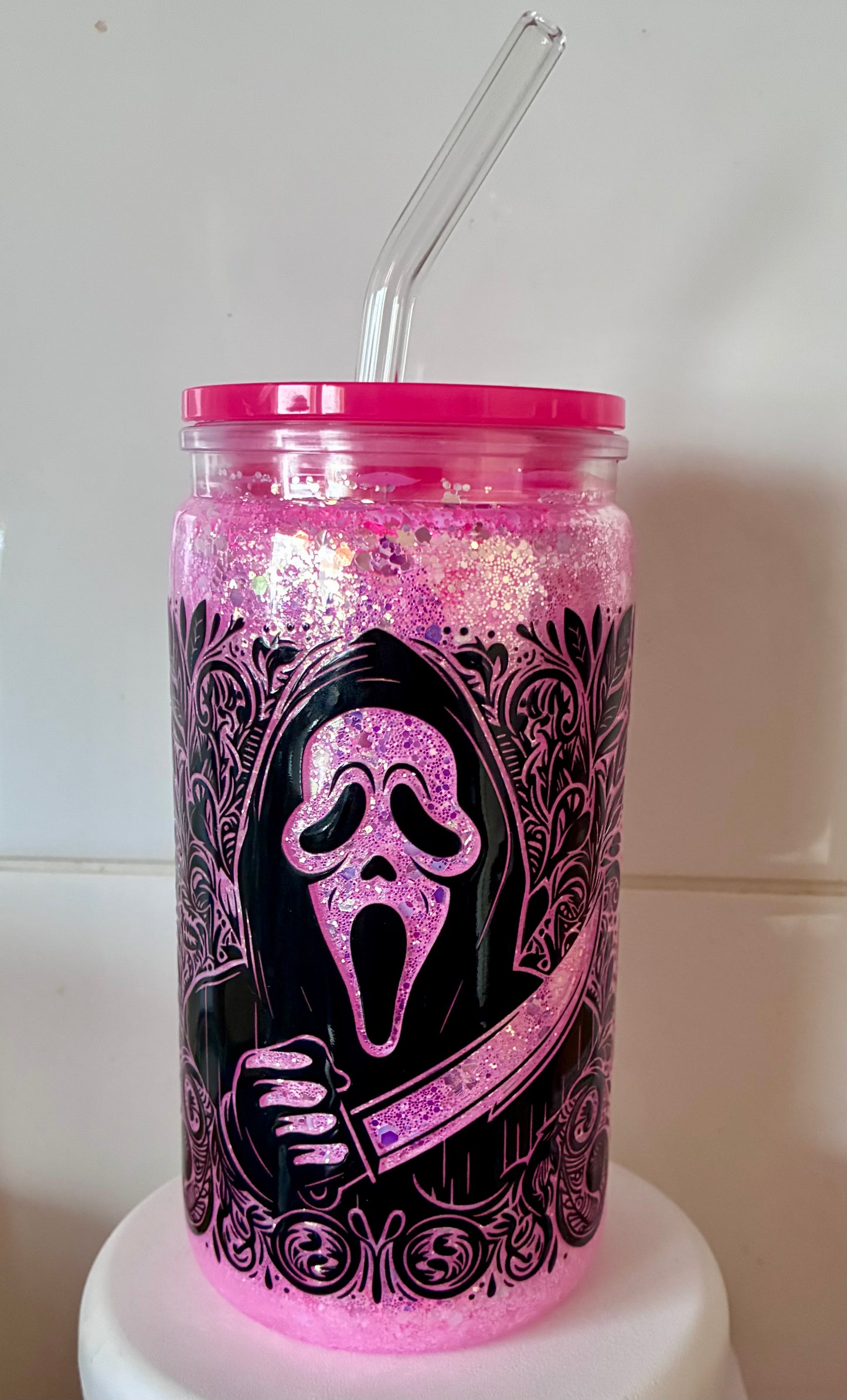Ghostface tumbler