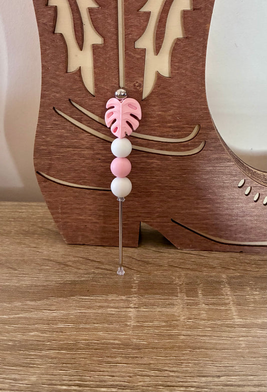 Pink monstera leaf *small*