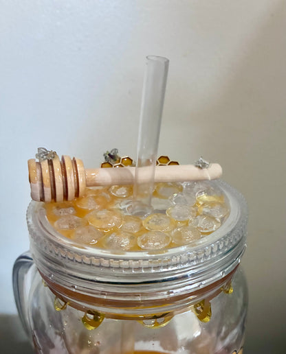 Pooh bear honey drip tumbler