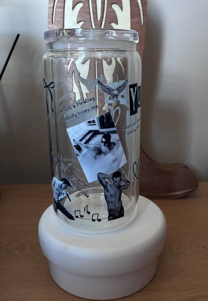 Yungblud glass tumbler