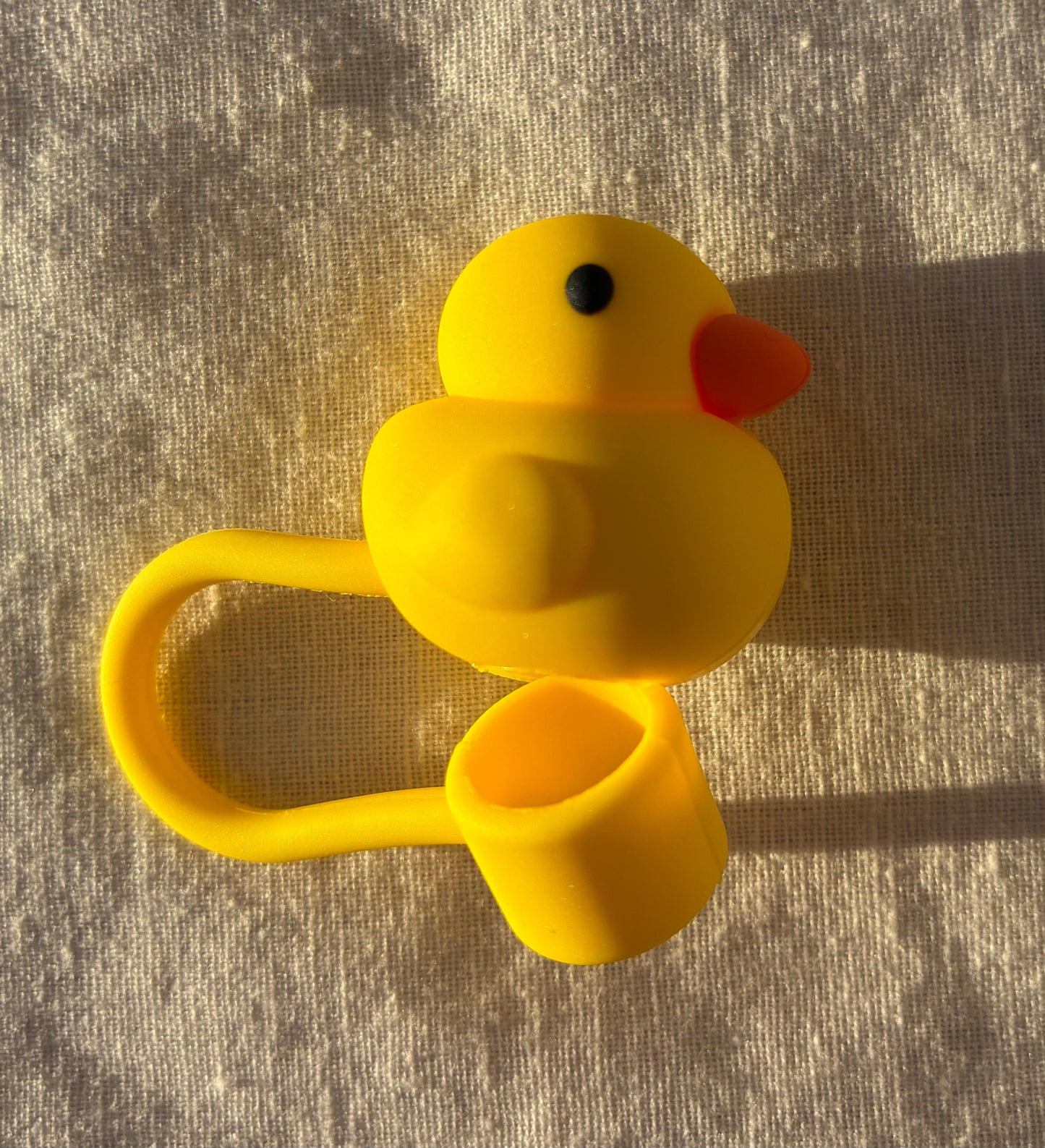 Ducky straw toppers
