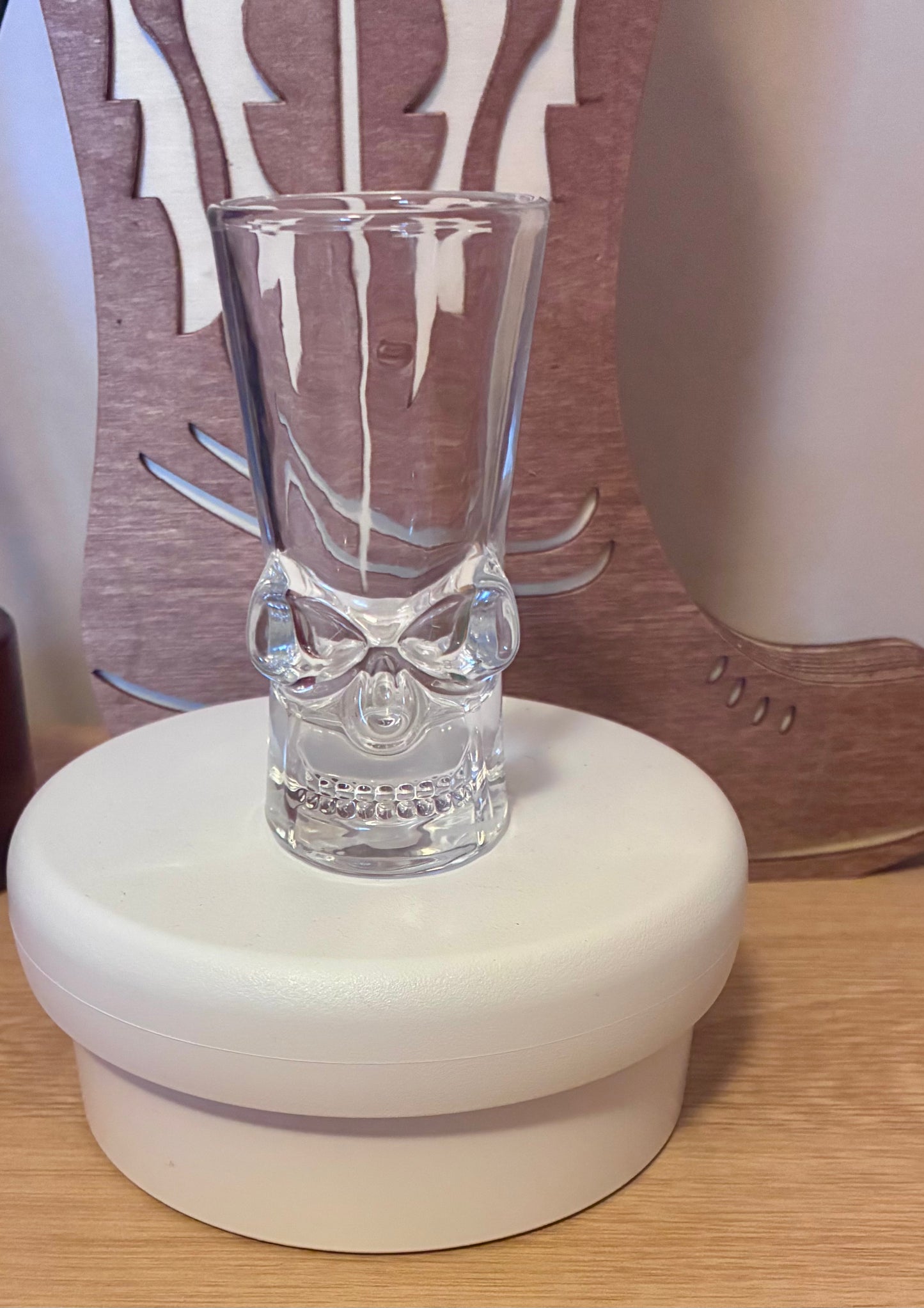 Skull shot glass